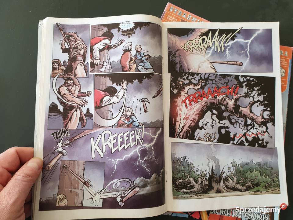 Strażnicy Orlego Pióra zestaw 3 komiksów Gdynia sprzedam