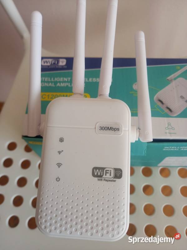 Mocny wzmacniacz sygnału wifi repeater 300mbs Andrespol sprzedam