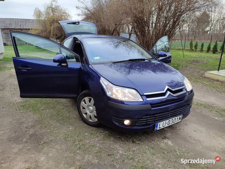 Citroen C4 wersja Exclusive stan 16 HDi Łęczna
