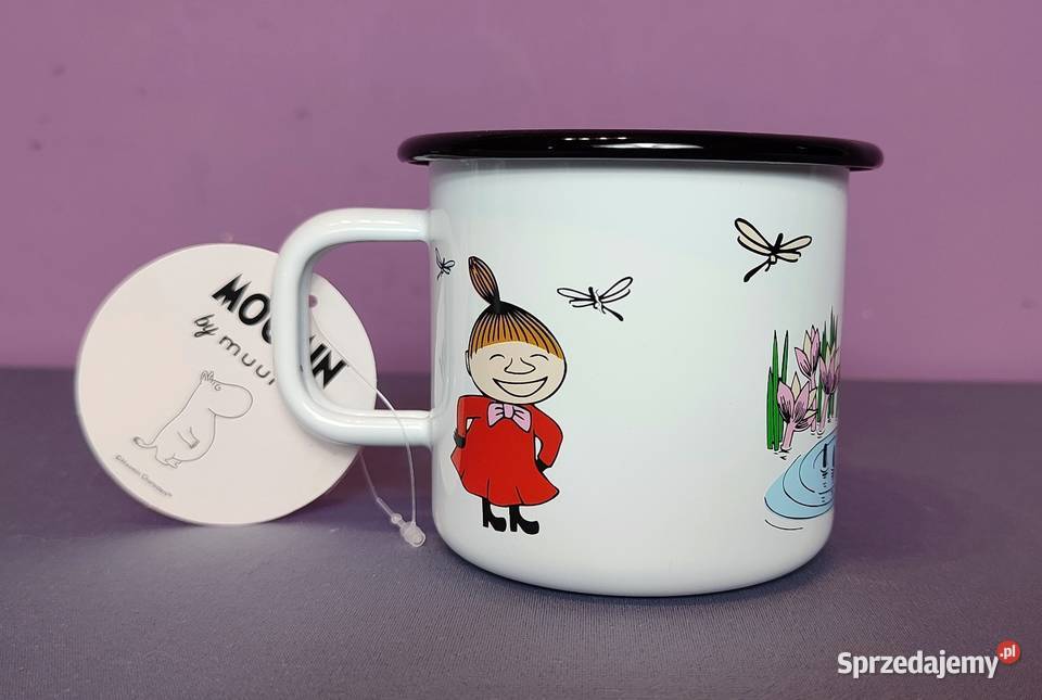 Kubek Muminki Mała Mi MUURLA emaliowany 370ml małopolskie Jasień