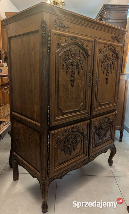 Dębowa komodaszafka ludwikowska sklep Dąbrowa Dąbrowa Górnicza