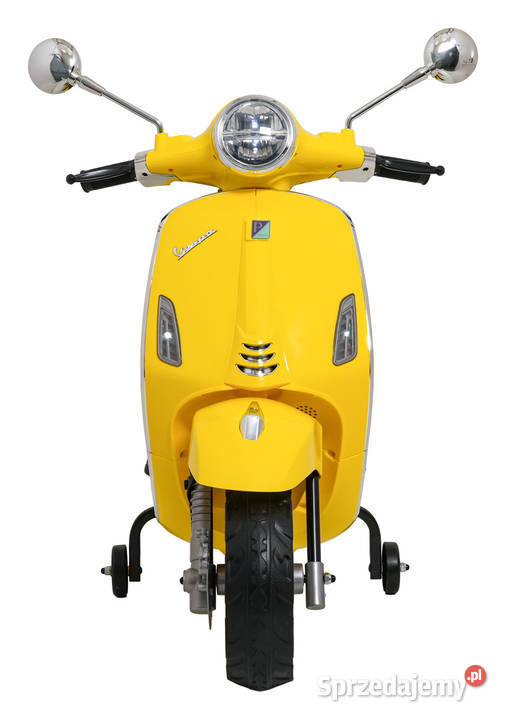 Pojazd Skuter Vespa ROMA Żółty autko auto 12kg świętokrzyskie Łopuszno