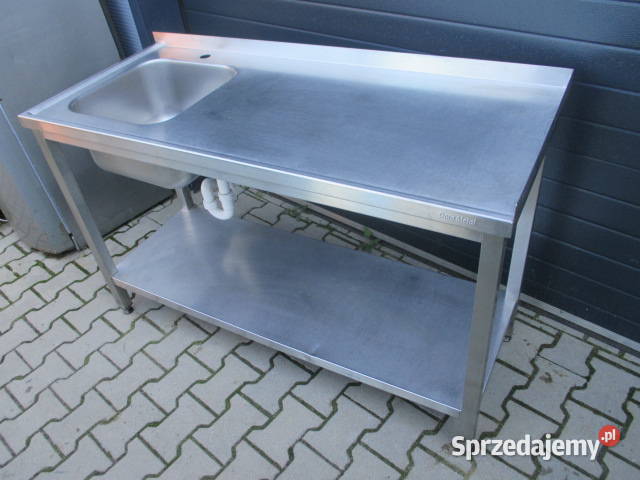 ZLEW GASTRONOMICZNY 1 KOMOROWY Z PÓŁKĄ 1406085 Ostrów Wielkopolski