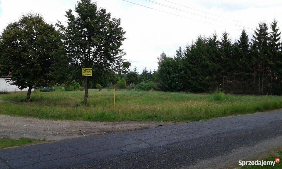 Piękna działka budowlana 25 min Szczecina Niedźwiedź