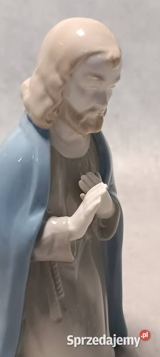 LIPPELSDORF Porcelanowa Figura Jezusa Jezus Dobrzany