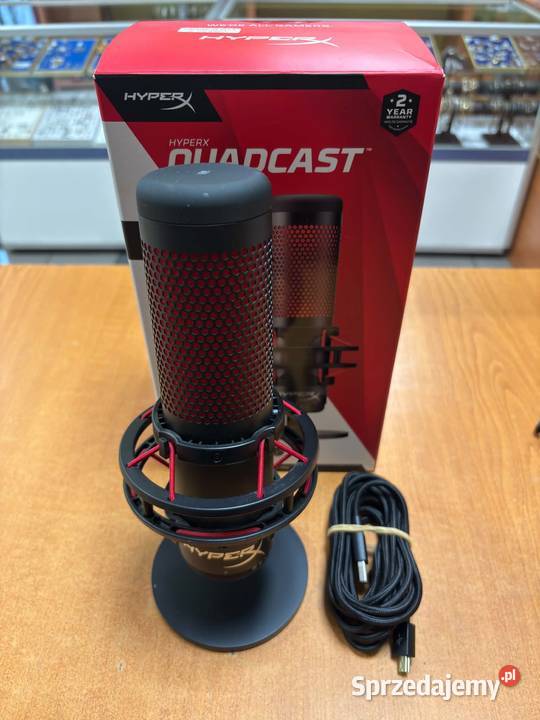 Mikrofon HyperX QuadCast USB Streaming Podcast sprzedam