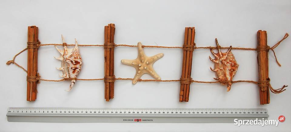 Muszle rozgwiazda na sznurku ozdoba lubelskie Lublin