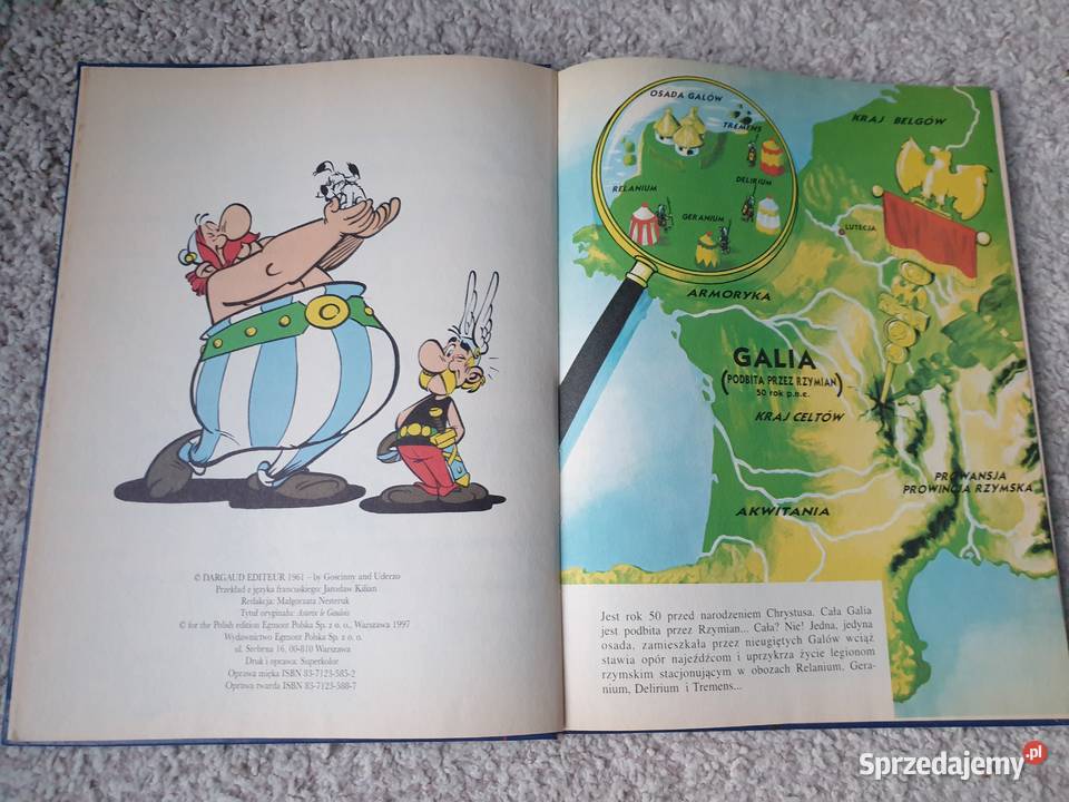 Asteriks Przygody Gala Asteriksa wydanie z Gdynia