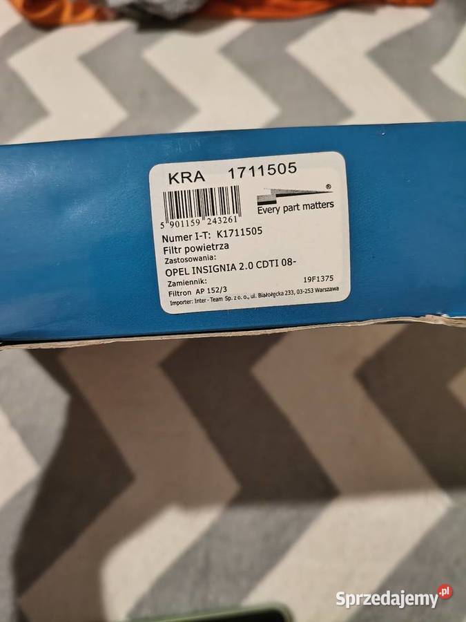 Filtr powietrza Jasło