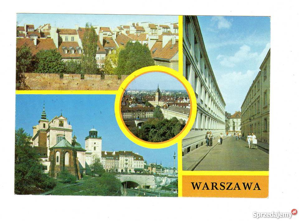 WARSZAWA MURY STAROMIEJSKIE POCZTÓWKA Krynki sprzedam