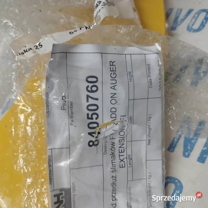 Zestaw dia kombajn cnh case holland 84050760 łódzkie Łowicz