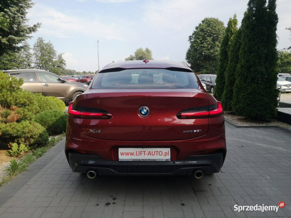 BMW X4 20 Benzyna 252 Model MSport X Drive 30i czujnik deszczu Strzegom
