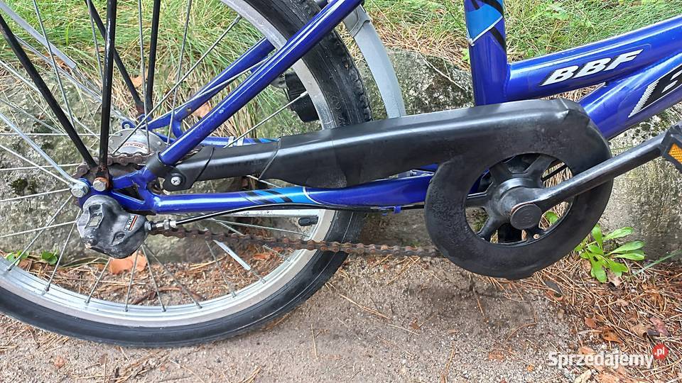 Rower Dziecięcy Młodzieżowy BBF Ltd 3 biegi Wołów