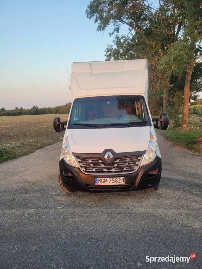 Renault master 23 165 2016r biały Renault Błonie