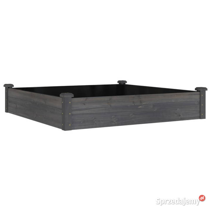 Podwyższona rabata z wyściółką szara 120x120x25 mazowieckie sprzedam