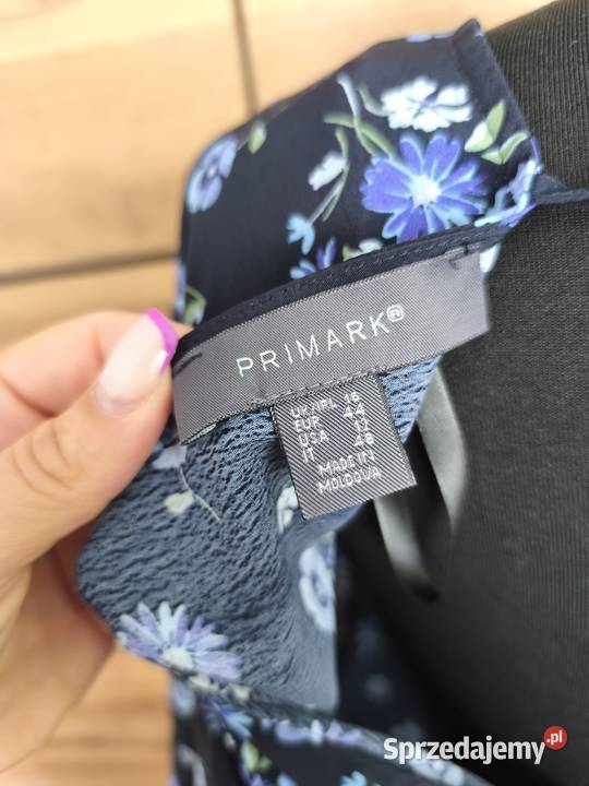 Śliczna bluzka crop top w kwiatki Primark Inny materiał Topy i koszulki Chełm