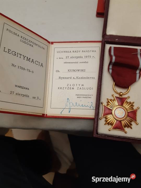 Piękne 4 medale PRL mazowieckie Warszawa