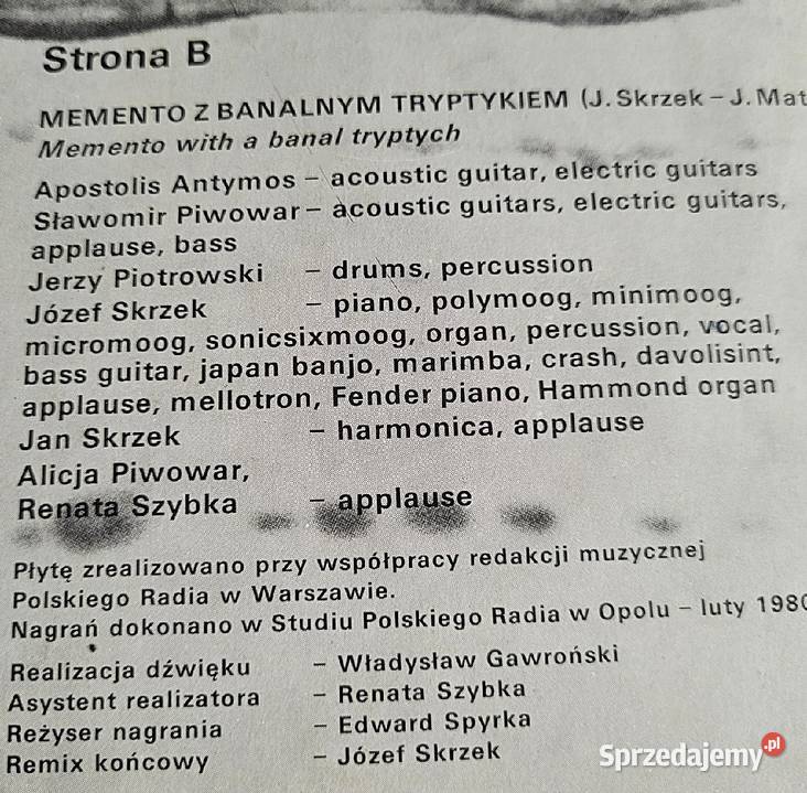 SBB Momento z banalnym tryptykiem płyta winylowa Chełmno