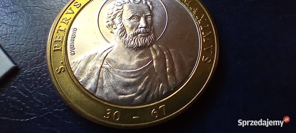 Stare monety Medal Papież Piotr Apostoł 159 Lesko