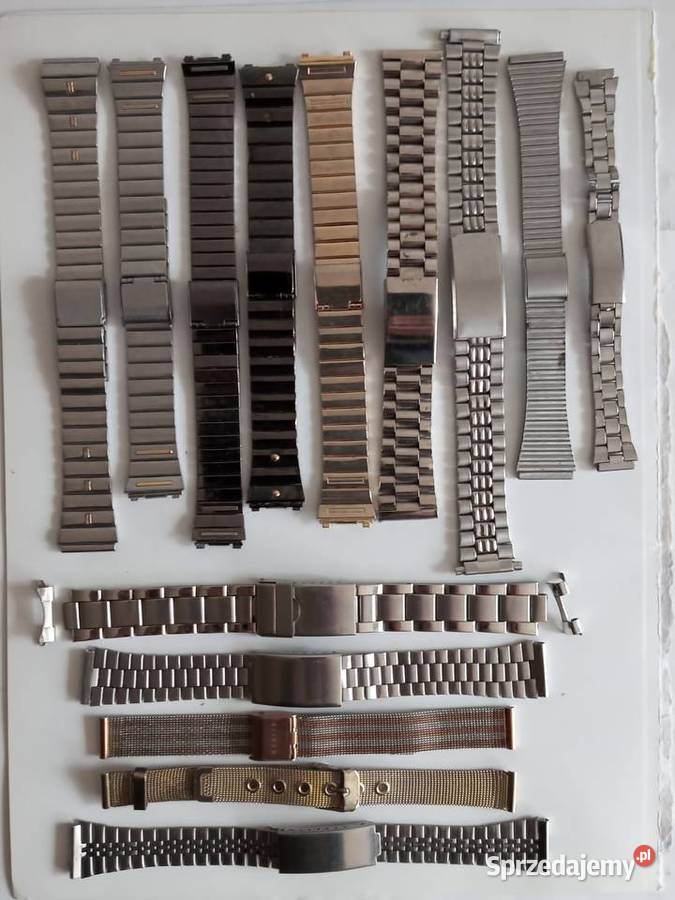 BRANSOLETY I PASKI DO ZEGARKÓW 86 SZTUK Szczecinek