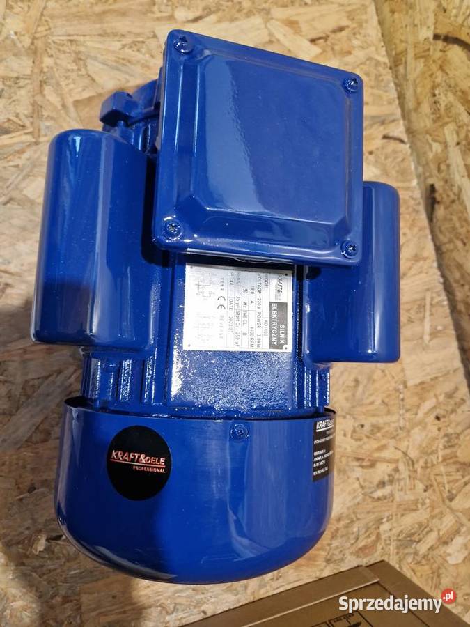 SILNIK ELEKTRYCZNY JEDNOFAZOWY 230V 1430 RPM 3kW wielkopolskie Głogowa