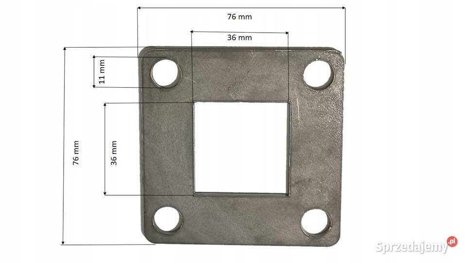 marka blacha montażowa 76x76x4 MS005 Targanice