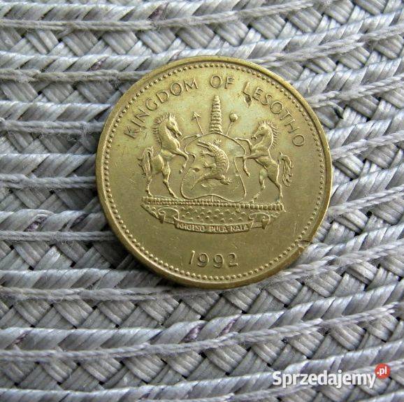 Lesotho 2 Lisente 1992r Kalisz