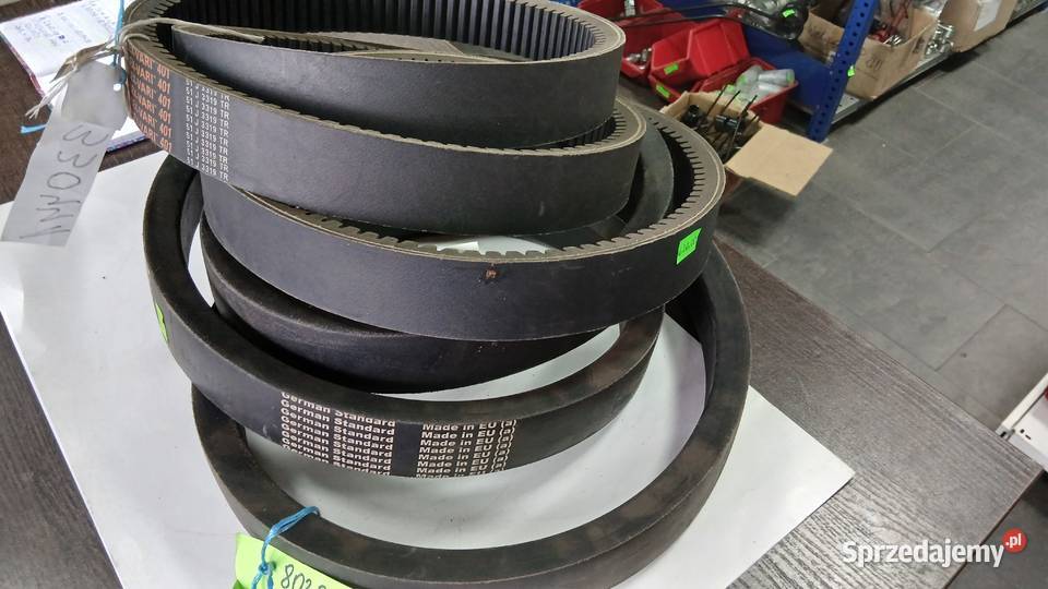 Pas klinowy wariatorowy Holland gładki i zębaty