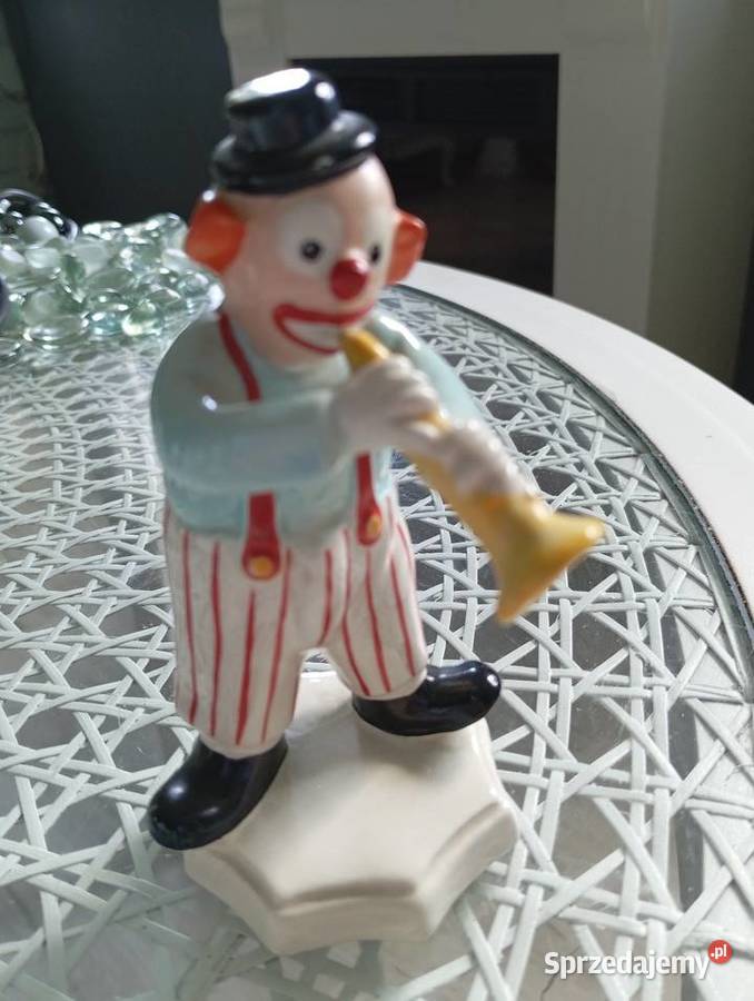 Porcelanowa figurka klauna Goebel Zielona Góra