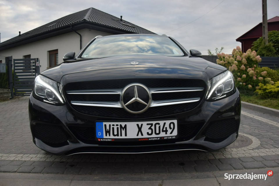 Mercedes C 200 16D Automat AMG 2018r 142 Navi diesel Majdan Sieniawski
