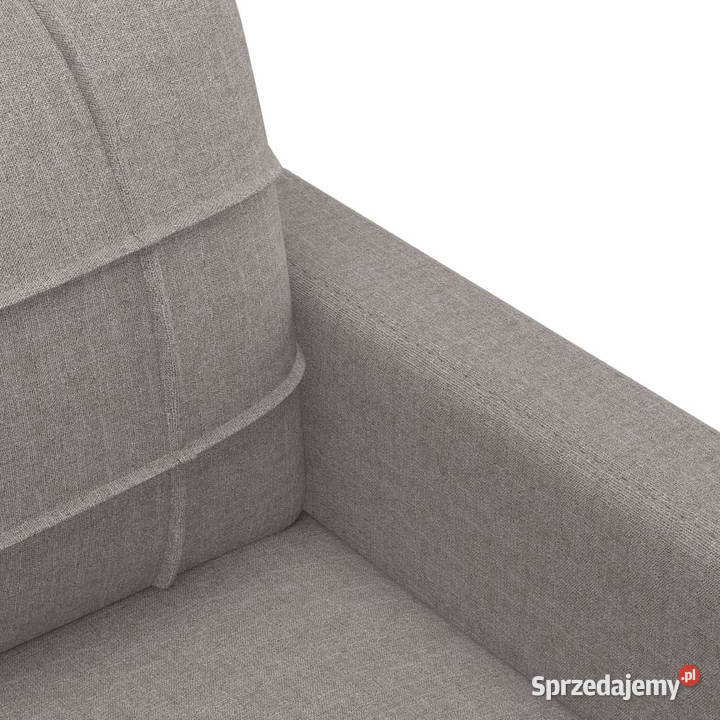 Sofa 2osobowa kolor taupe 140 tapicerowana Warszawa