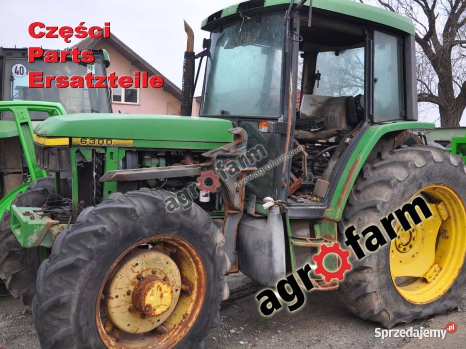 John Deere 6300 części skrzynia biegów silnik Do ciągników Byków sprzedam