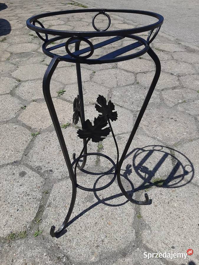 Kwietnik metalowy zestaw 3 sztuki Chorzów