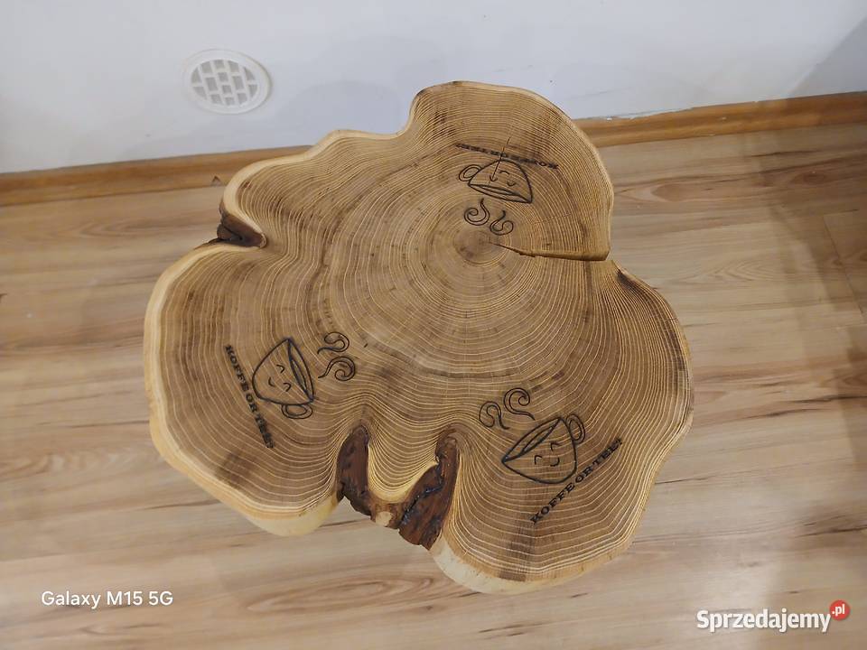 Stolik kawowy z akacji Skawina