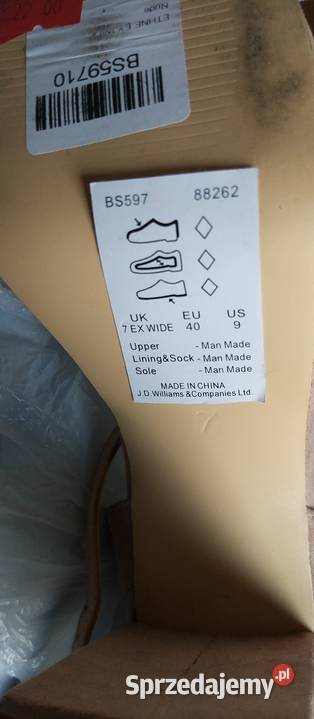 41 SIMPLY BE DAMSKIE SANDAŁY WYSOKIE RÓŻ Szczerbice