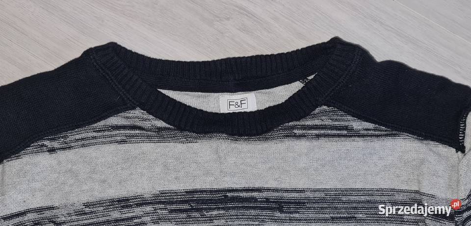 Sweter chłopiec paski FF 170 Łódź