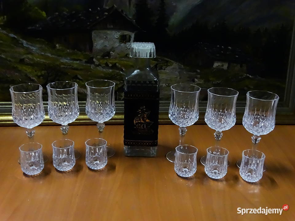 Komplet kieliszków z karafką zestaw do whisky przezroczysty Biłgoraj