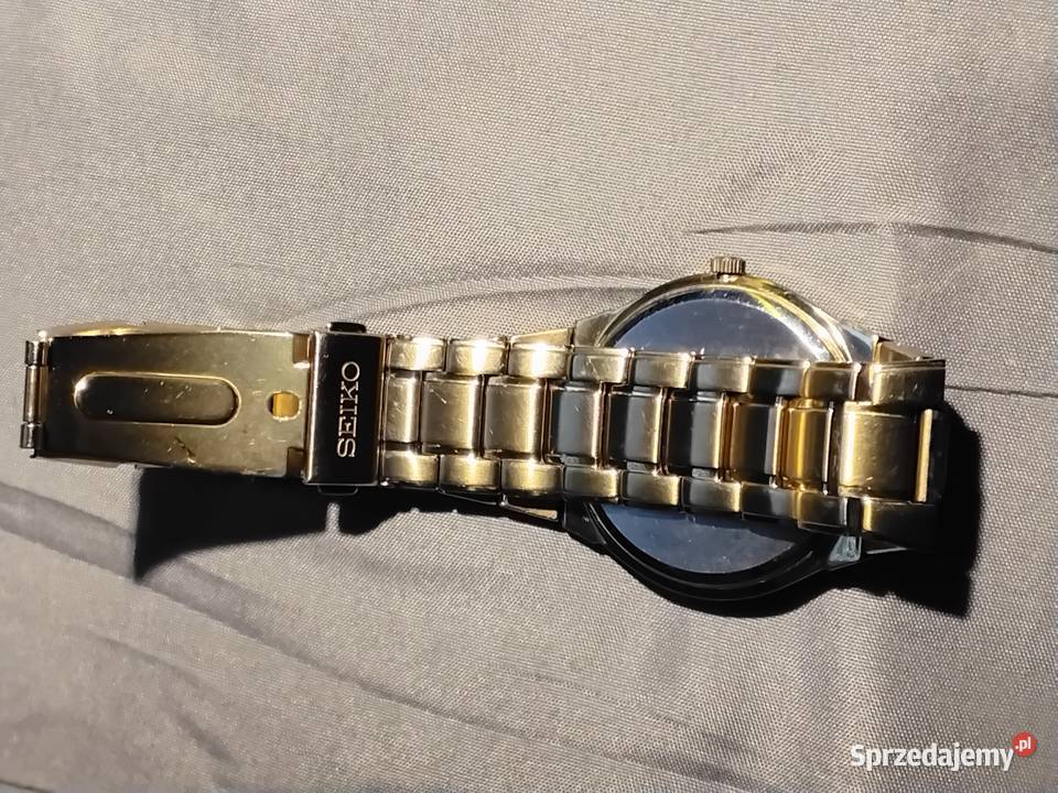 Seiko solar gold SNEP1342 Lublin sprzedam