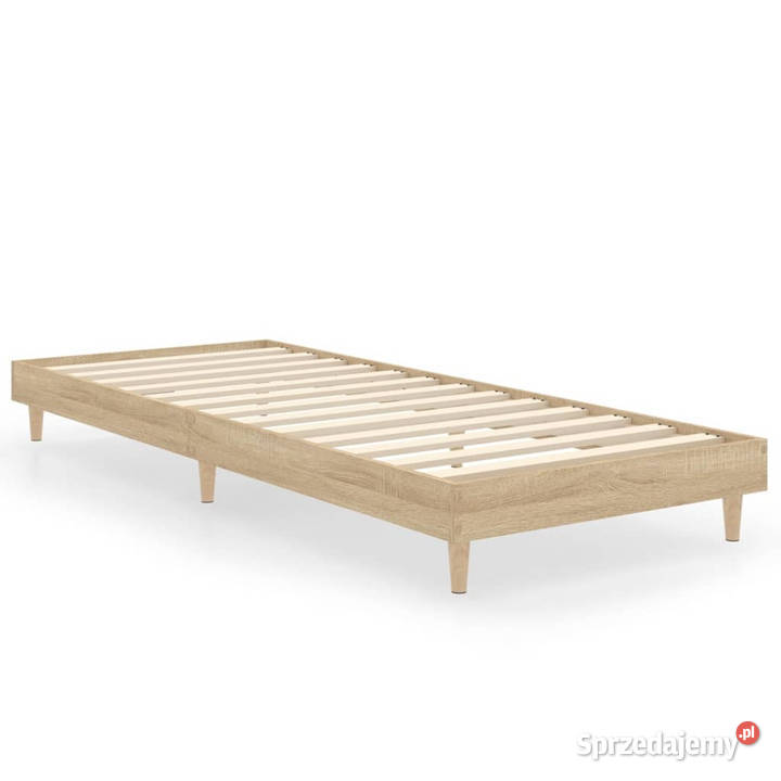 Łóżko bez materaca dąb sonoma 75x190 WM832104 mazowieckie Warszawa