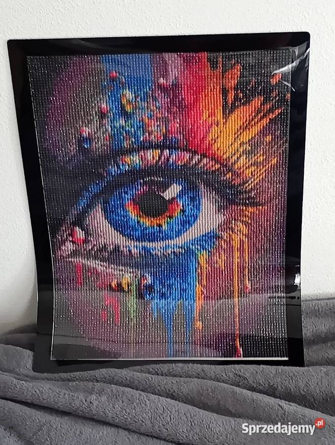 Okoobraz diamentowe w ramce 30x40