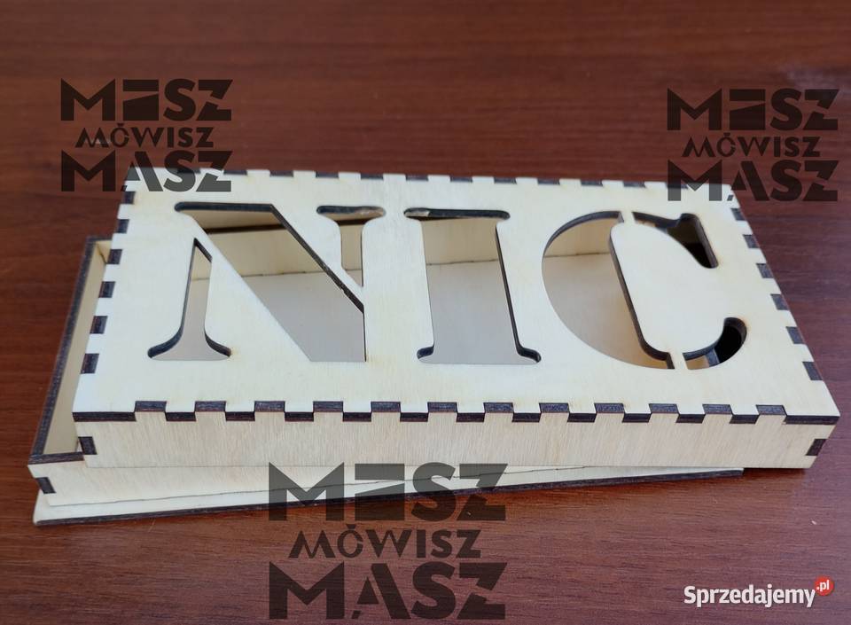 udełko na kasę hajs pieniądze Mikołaja otwierane Racot sprzedam