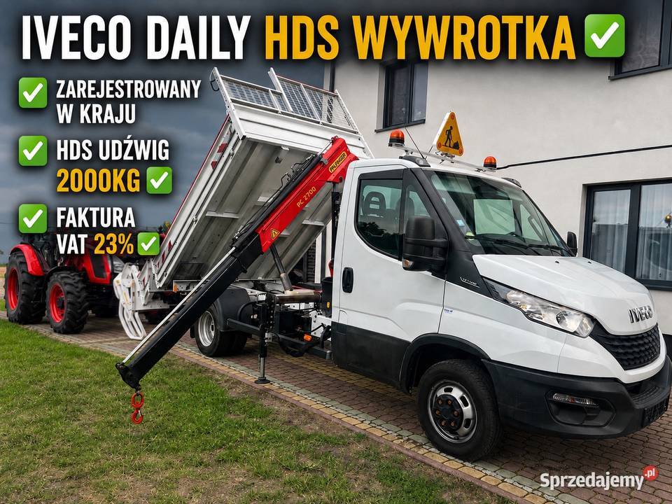 Iveco Daily hds wywrotka gniazdo USB Wielgie