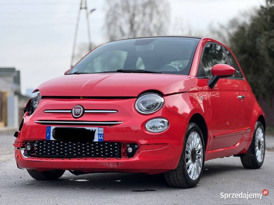 Włoski cukiereczek szuka klienta Fiat 500 Cabrio Ostrowiec Świętokrzyski