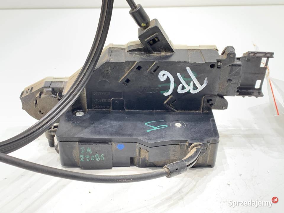 ZAMEK DRZWI PRAWY PRZÓD PEUGEOT 207 Hatchback