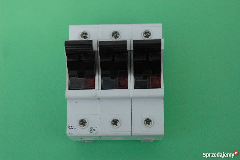 Podstawa bezpiecznikowa wkładek 14x51mm Multi9 mazowieckie Wyszków sprzedam