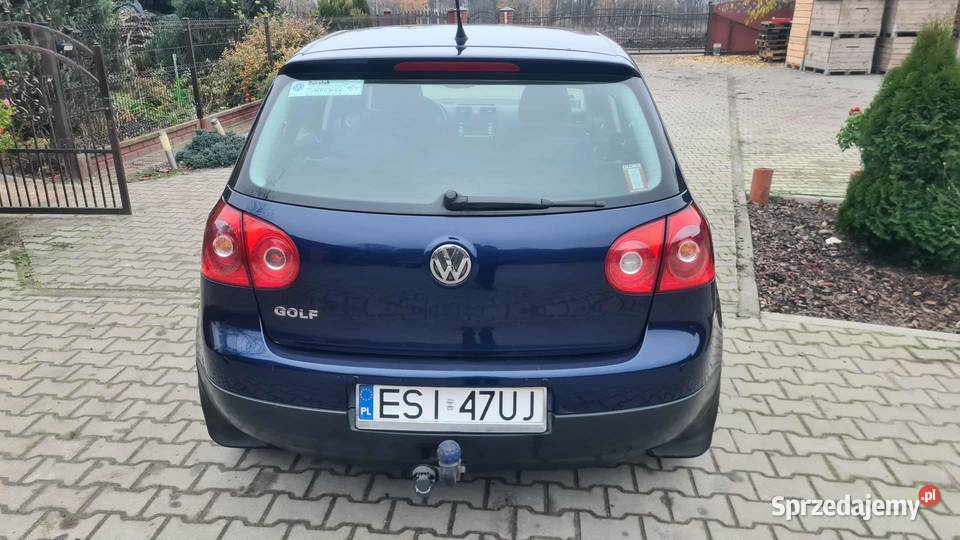 Volkswagen Golf V pierwszy właściciel garażowany centralny zamek łódzkie Goszczanów