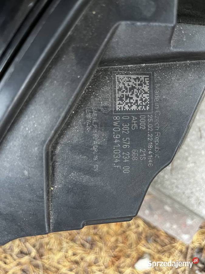 AUDI A4 B9 LAMPA FULLED 8W0941034F USA Piaseczno