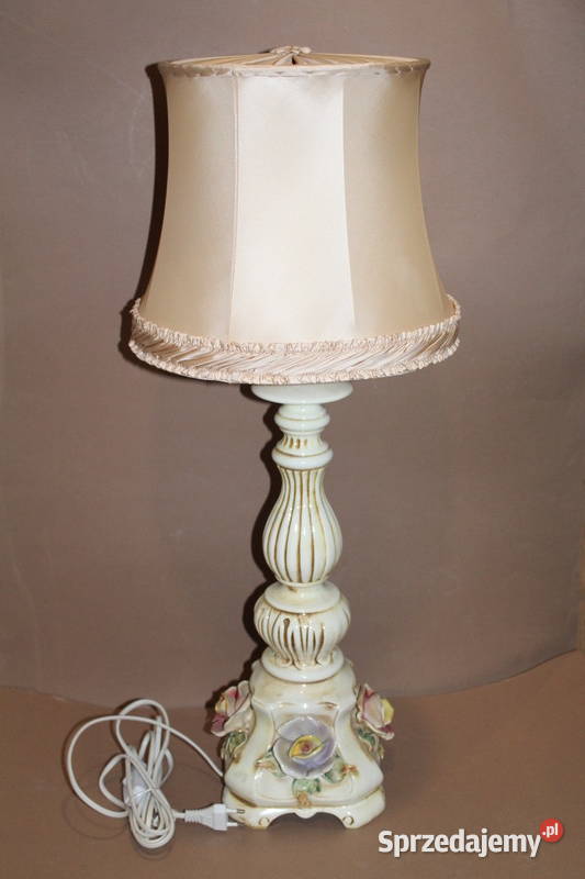 Porcelanowa lampa z różami 1400 FiaF