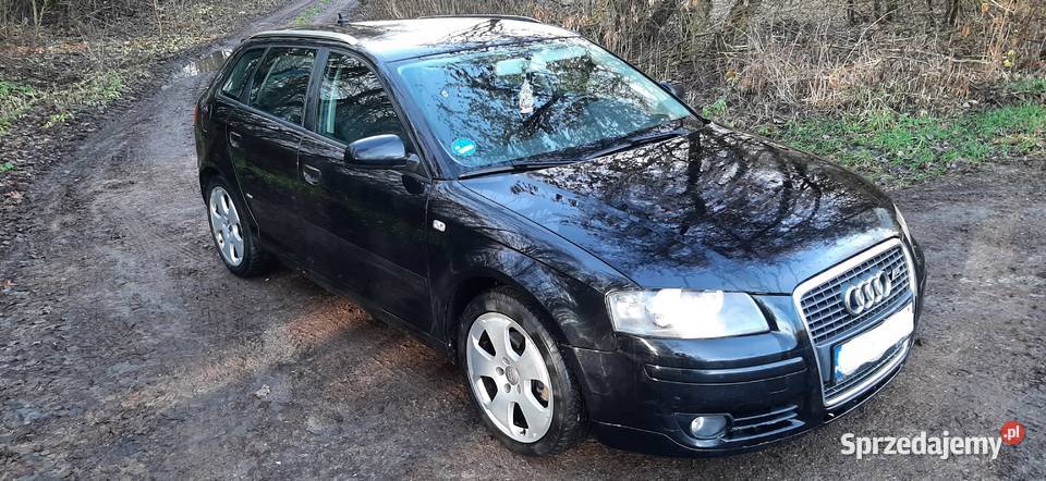 Audi A3 8P TDI 20 140 2008 ALU SLINE Full Długie lakier metallic sprzedam