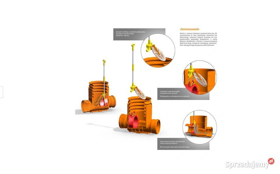 Studzienka kineta z zasuwą burzową 315 x 160 Hydraulika i armatura Łańcut